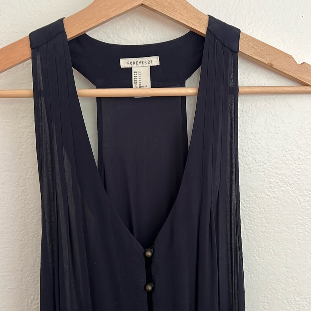 FOREVER21 Navy Blue Dress 🌷